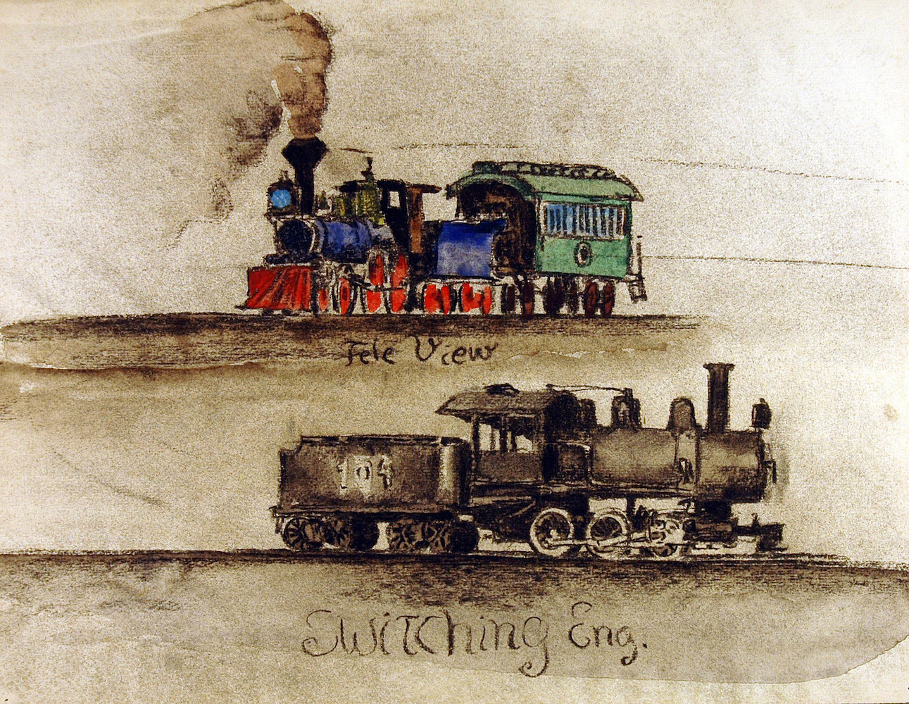 Locomotives. Switching Engines