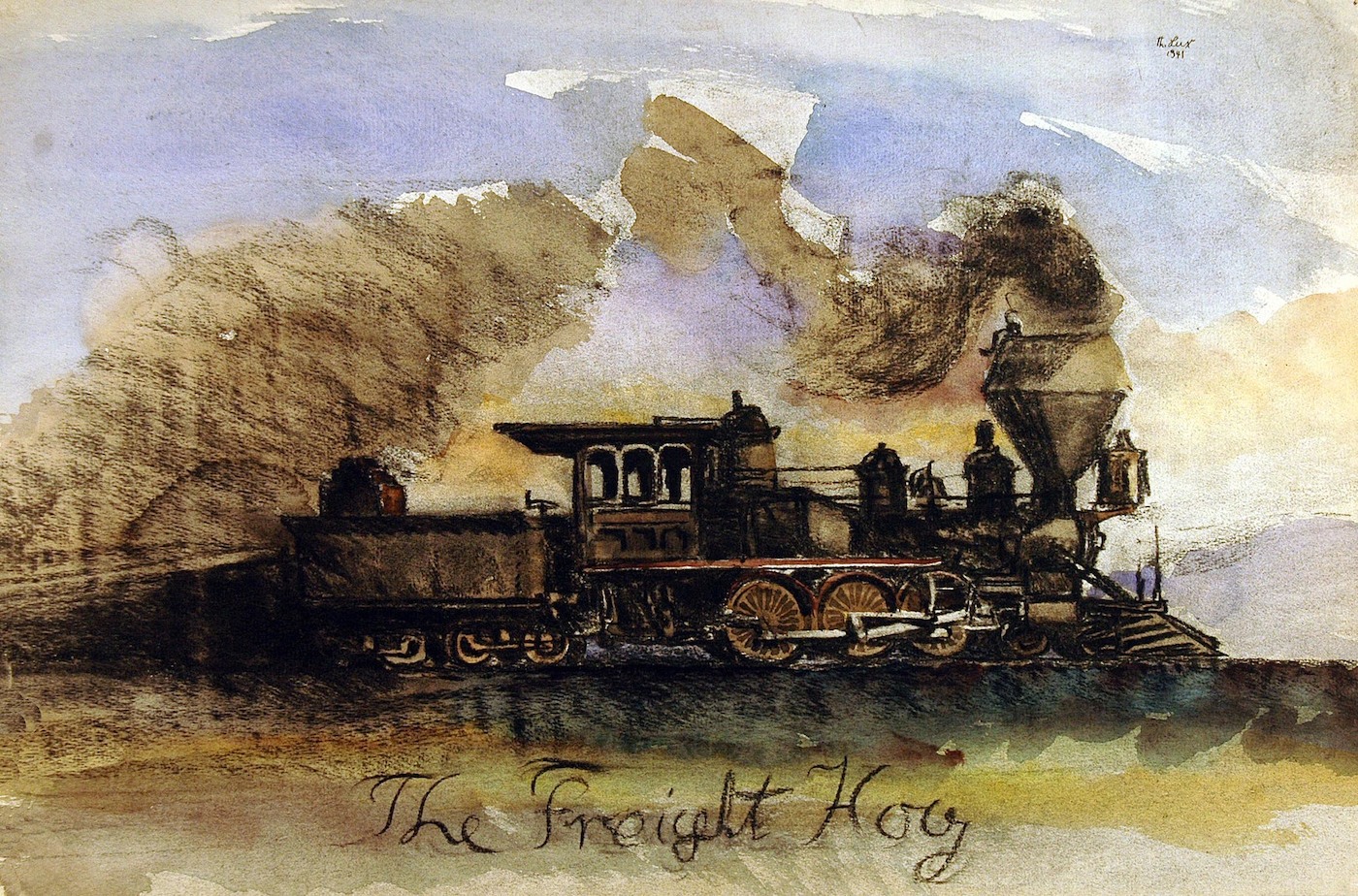 Locomotives. The Freight Hog