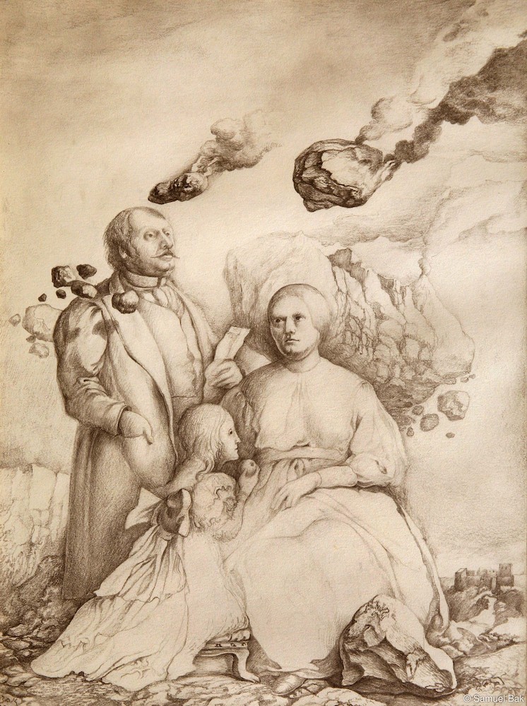 Meteors (after Mantegna) / Meteoren (nach Mantegna)