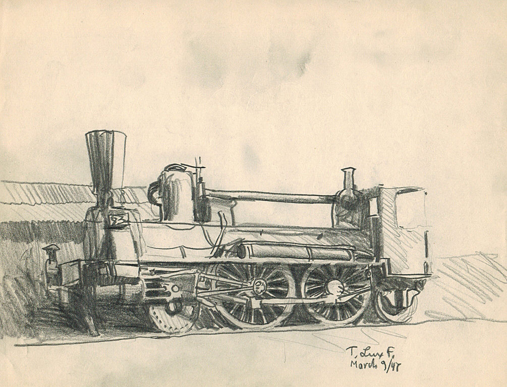 Locomotives. Engine 