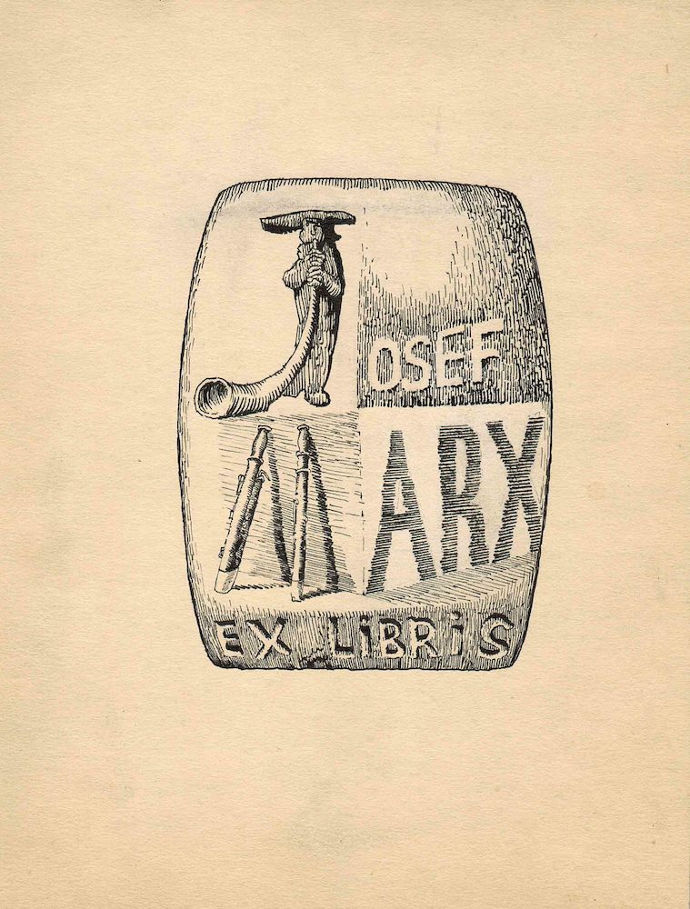 Ex Libris for Josef Marx IV
