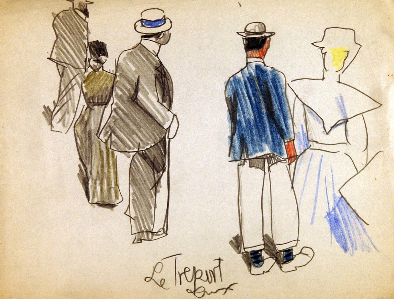 French Sketches. Le Tréport I
