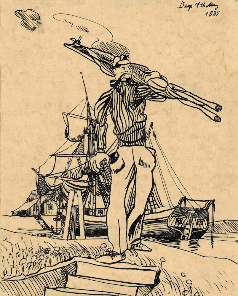 Sailor carrying Sail