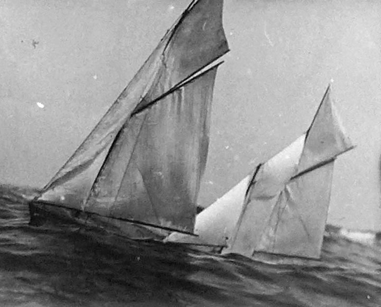 Model yachts in rough Sea*