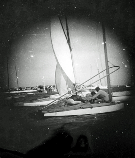 Florida. Sailing in the Biscayne Bay I [Telescope View]