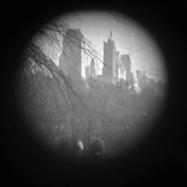 Central Park. Blick Richtung Upper West Side [Telefoto]