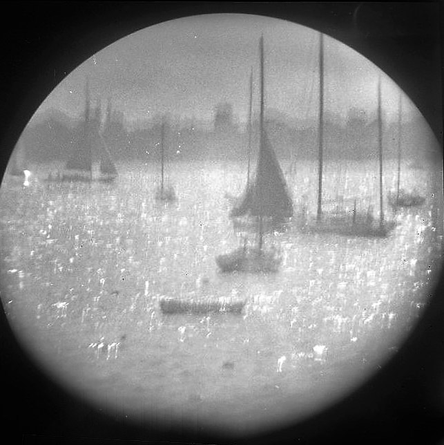 Yachts off City Island V [Telescope view]