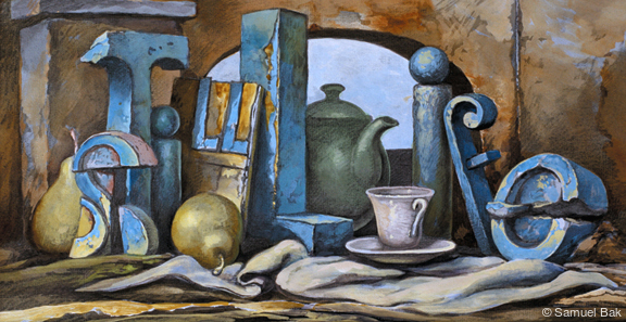 Still Life with Opening
