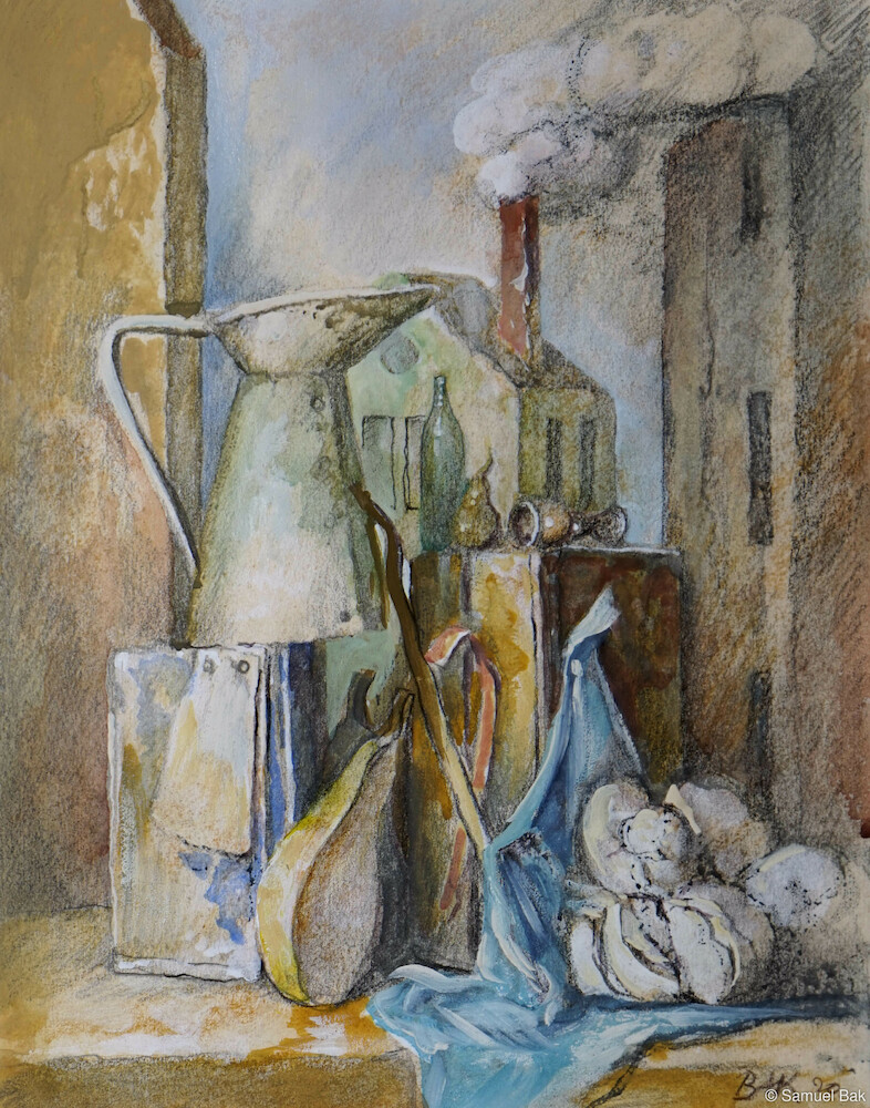 Still Life with Fragments of Smoke