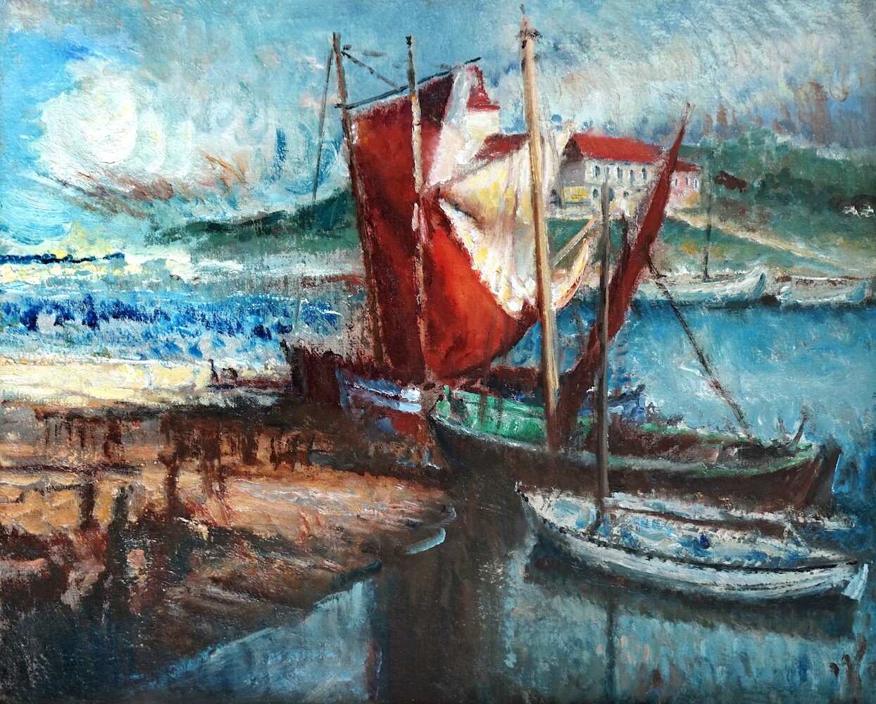 Ahlbeck Fishingboats* (First Version)