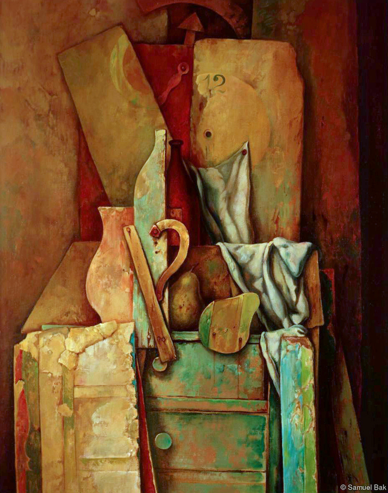 Still Life with Green Chest