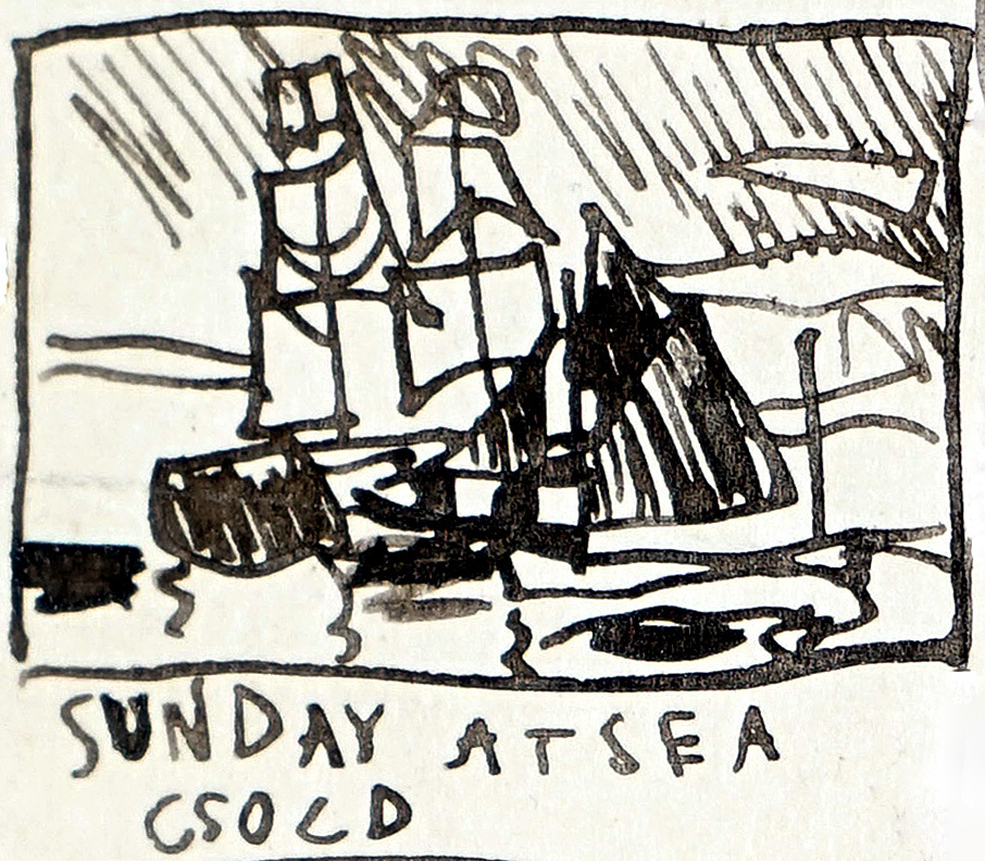 Sunday at Sea