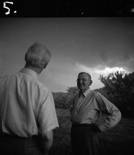 Storm coming across Lime Rock. Lyonel Feininger and Frank Kortheuer