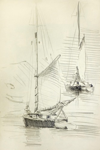 Two Sailboats
