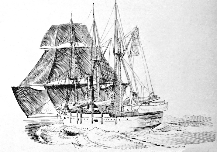 Studding sails in the twentieth Century