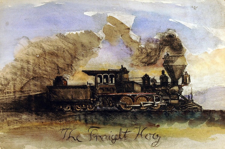Locomotives. The Freight Hog
