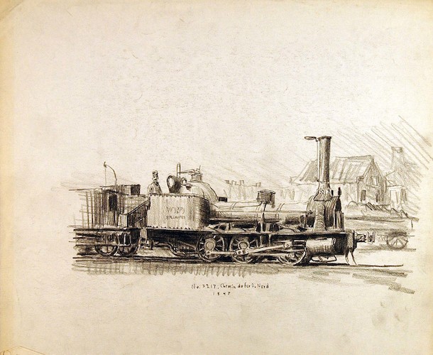Locomotives. No. 3217, Chemin de Fer du Nord 1847 / The 