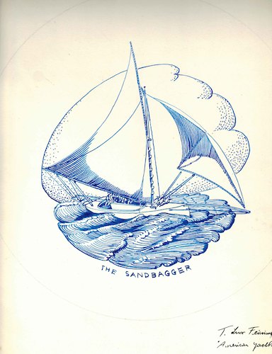 Plate Design. American Yachts IV, The Sandbagger