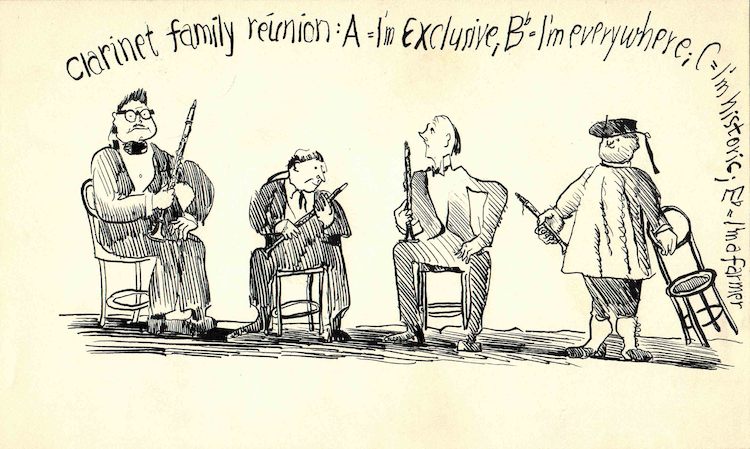 Musicians. Clarinet Family Reunion