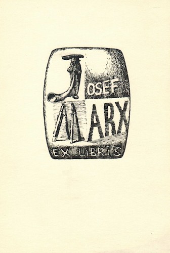 Ex Libris for Josef Marx III