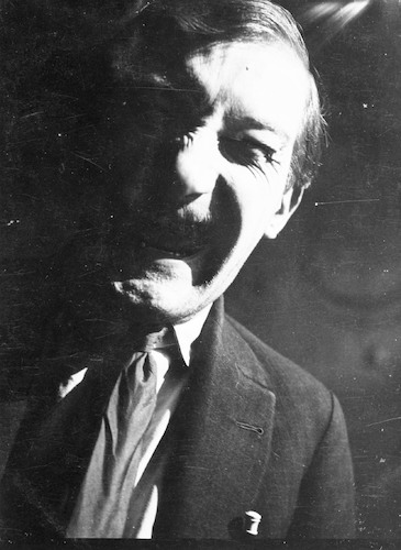 Andor Weininger laughing