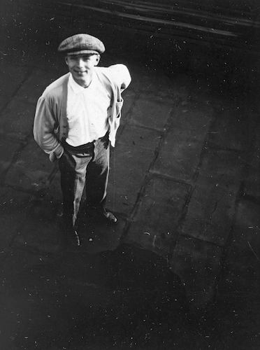 Portrait Session V. Hans Volger on the Bauhaus Roof [Authorship uncertain]