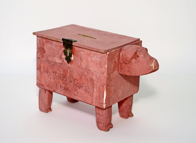 P. Iggy and Co., oink. - 1 Bacon St. (Piggy Bank)