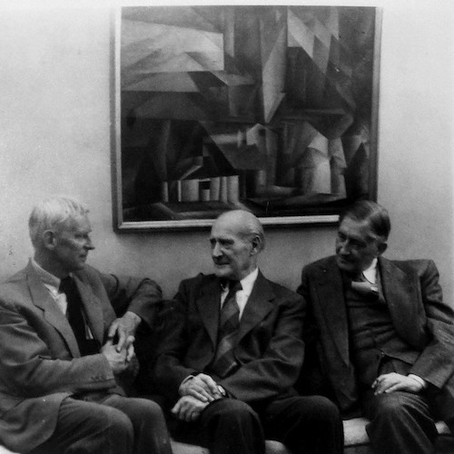 Reunion II. Gerhard Marcks, Lyonel Feininger und Josef Albers