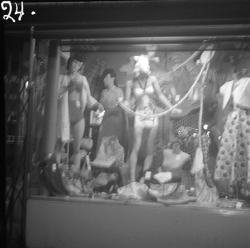 Night Shot of a Shopwindow on Second Avenue