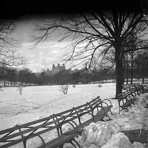 Central Park. Schneeschmelze V, The Beresford