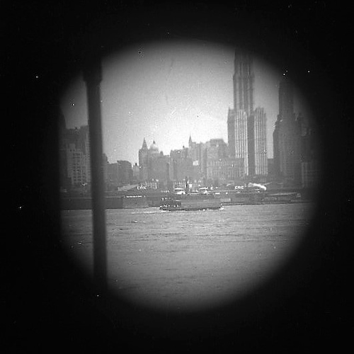 New York Central R.R. Ferry (telescope view) IV
