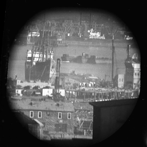 A Window on the East River (telescope view) I