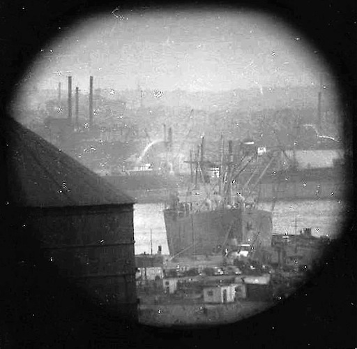 A Window on the East River (telescope view) XII
