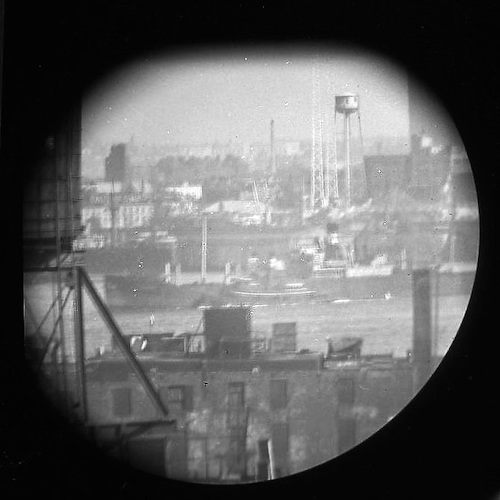 East River, Watertower (telescope view) III