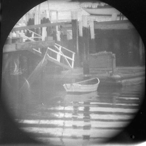 Boats at Quay (telescope view) II