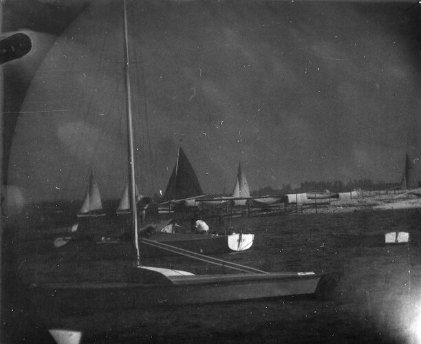 Florida. Sailing in the Biscayne Bay VII [Telescope View]