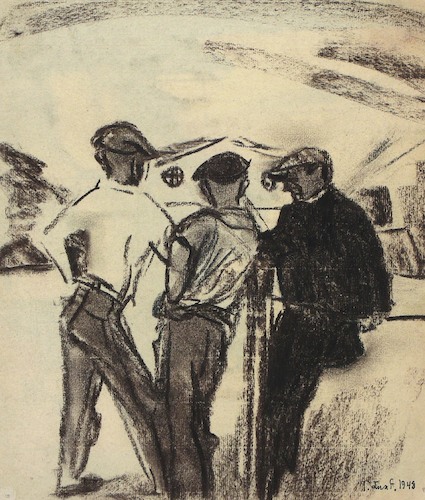 Three Guys at the Battery II