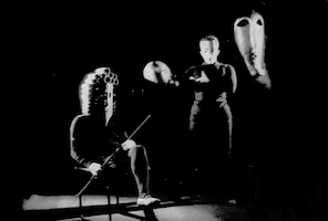 Mask-Scene I. NN, Werner Siedhoff, and NN