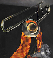 Trombone of the Bauhaus Band* (Still Life with Trombone)